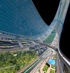 Stanford Torus Cutaway